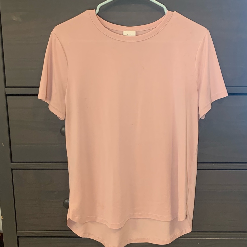 Pink Flowy Shirt